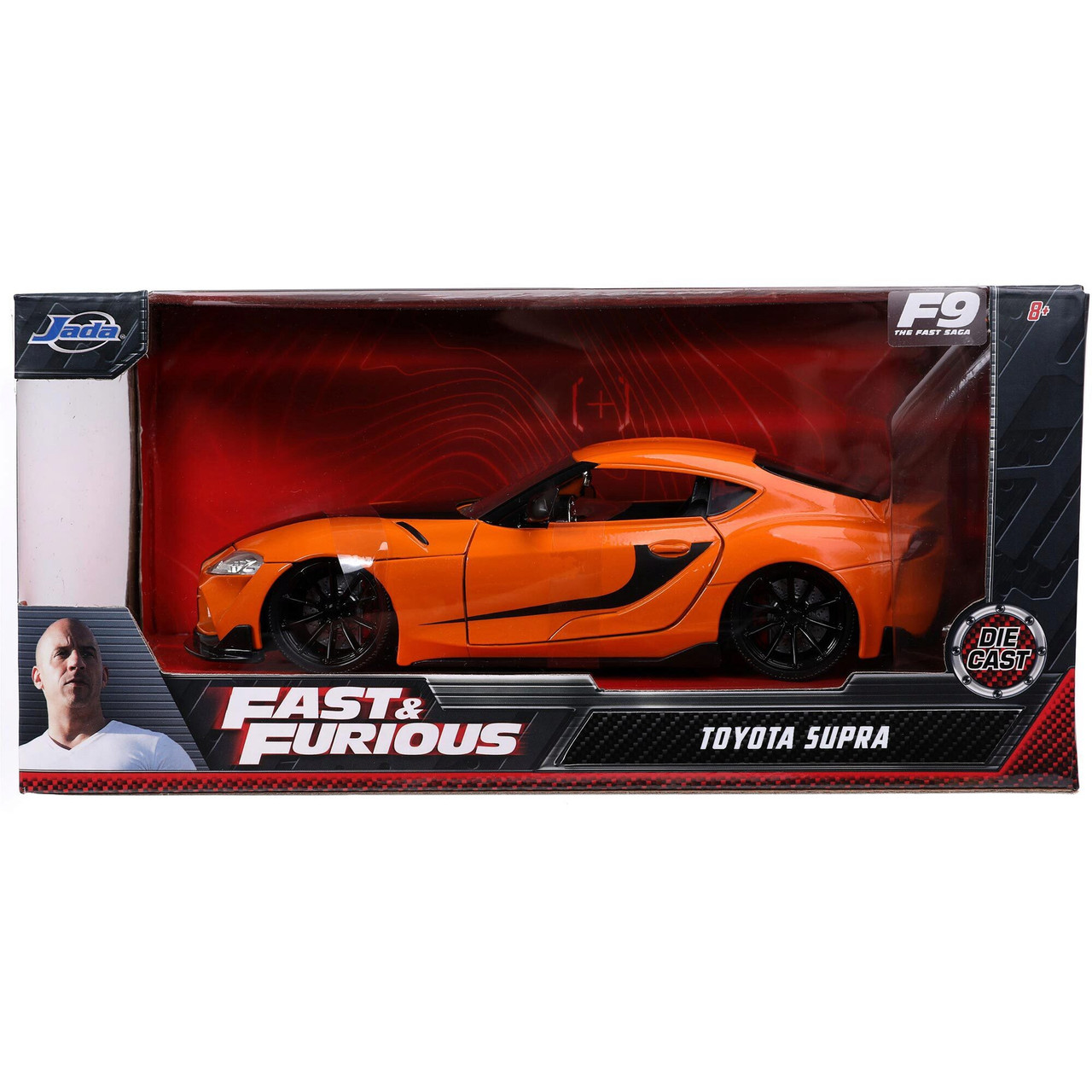 1:24ワイスピ HAN's 2020 TOYOTA SUPRA Fast & Furious 9 Han's 2020 Toyota Supra Diecast Model Car