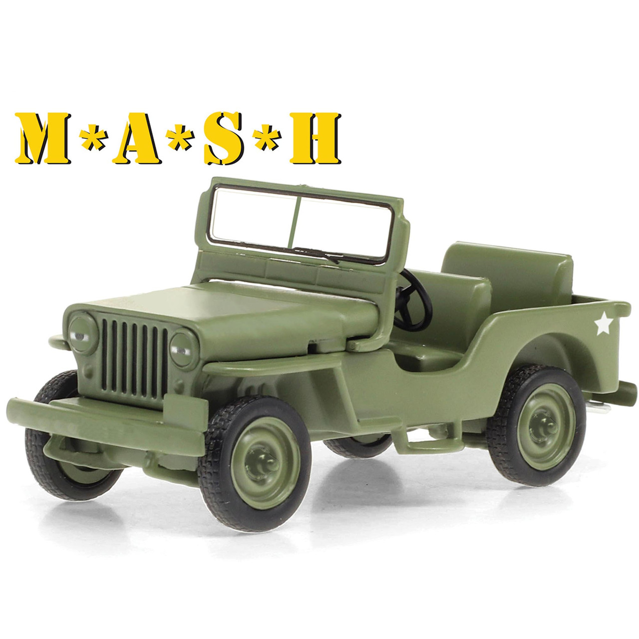 M*A*S*H 1949 Willys Jeep CJ2A 143 Scale Diecast Model by