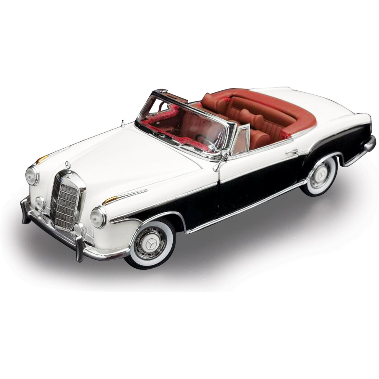 1958 MERCEDES-BENZ 220SE OPEN CONVERTIBLE Ivory/Black | Sunstar