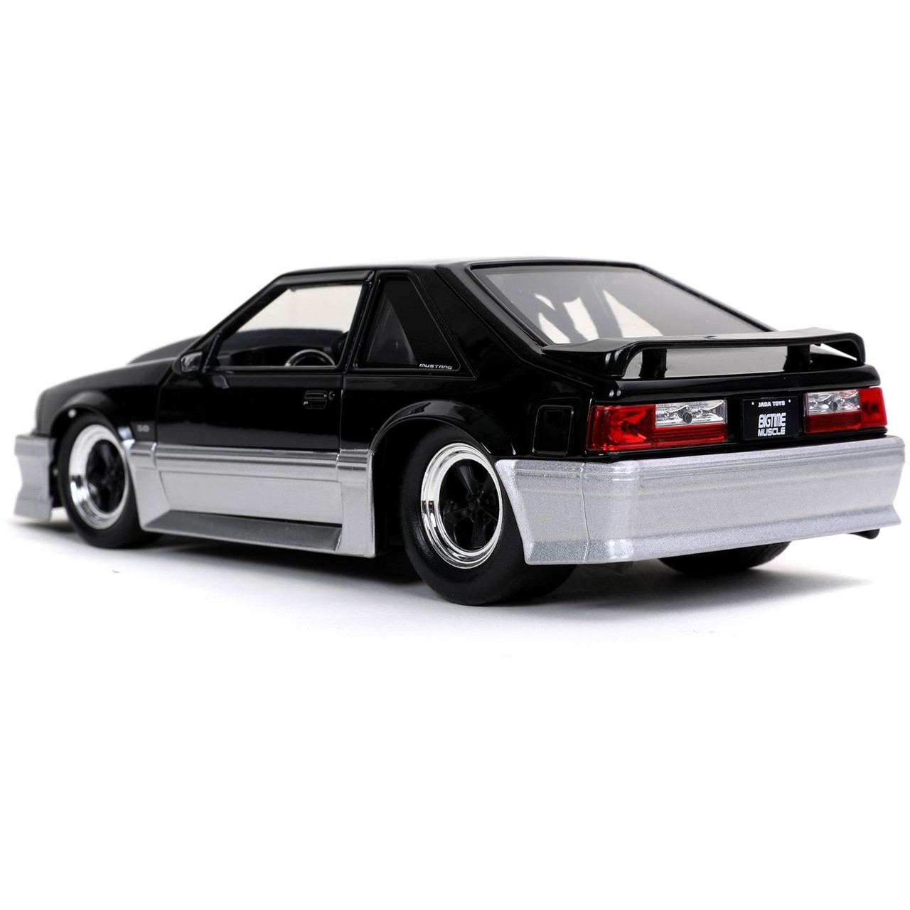 1989 Ford Mustang GT BTM - Black 1:24 Scale Diecast Model Car by Jada Toys