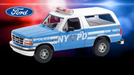 Diecast 1:18 Scale NYPD Ford Bronco by Greenlight Collectibles