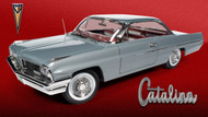 Precision 1:18 Scale Diecast 1961 Pontiac Catalina Replica by American Muscle