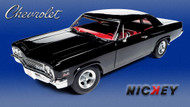 1:18 Scale Nickey Performance Big Block 1966 Chevy Biscayne Diecast by American Muscle