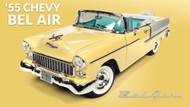 1955 Chevrolet Bel Air Convertible – The Hot One is Back – In 1:18 Scale Precision Diecast