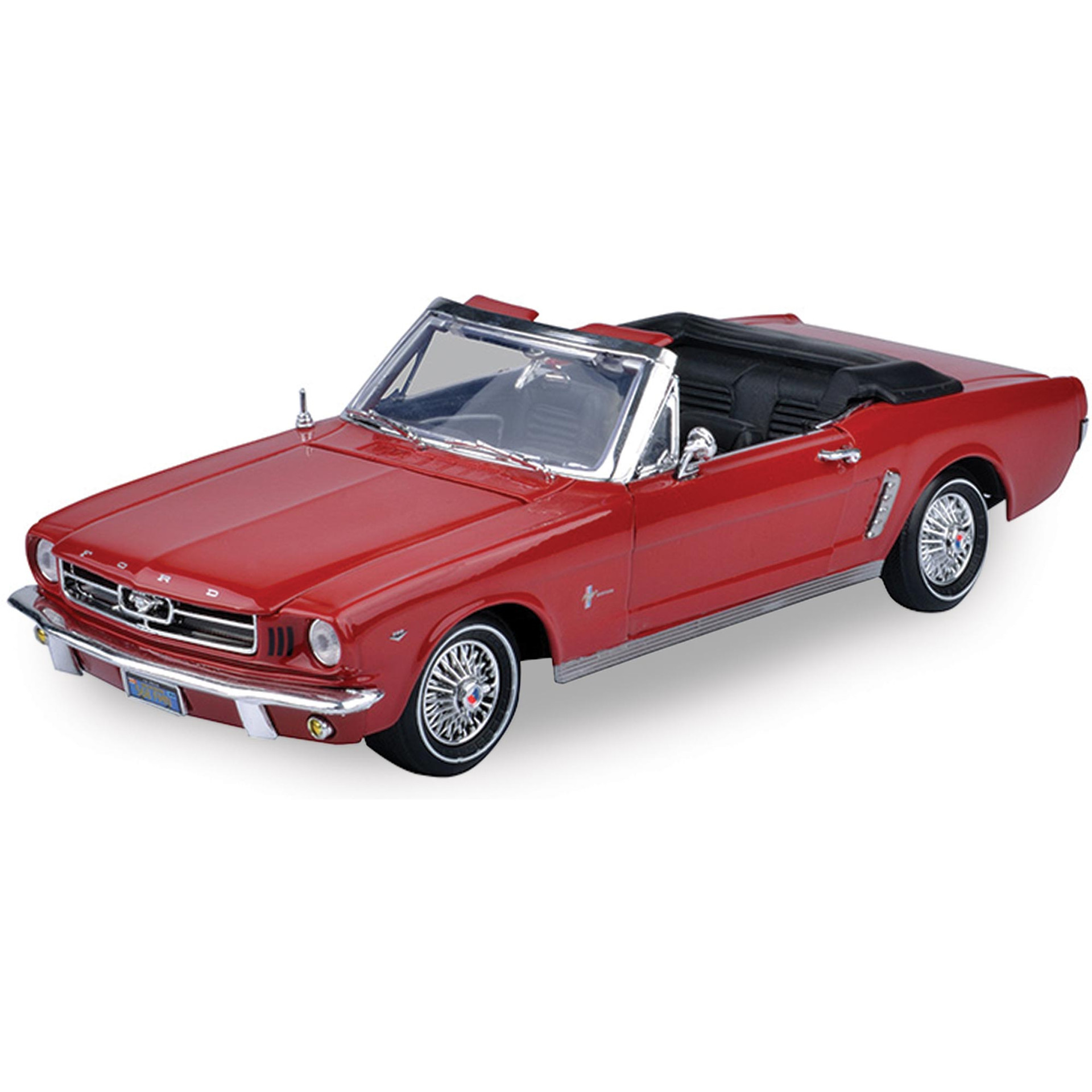 MotorMax 1:18 Ford Mustang 1/2 Convertible Baujahr 1964 grün metallic