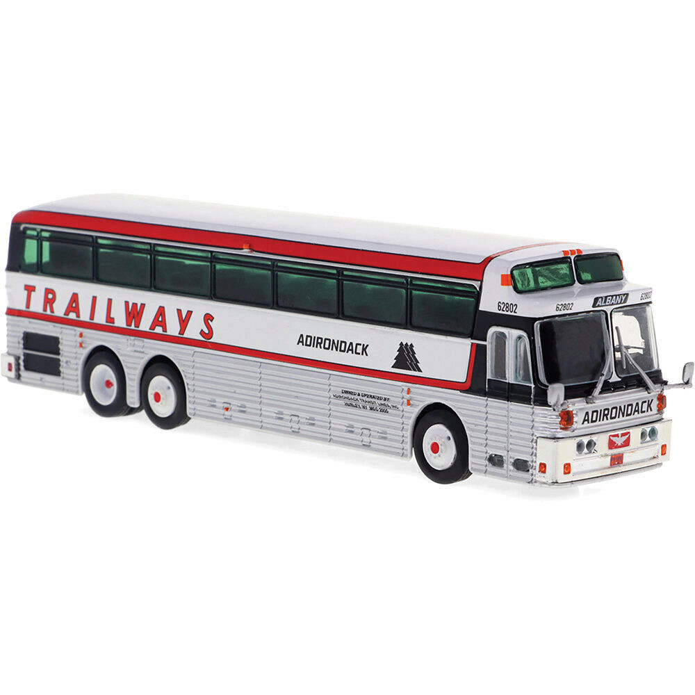 1935 Mack BK Coach: Trailways Diecast Model Bus | Iconic Replicas