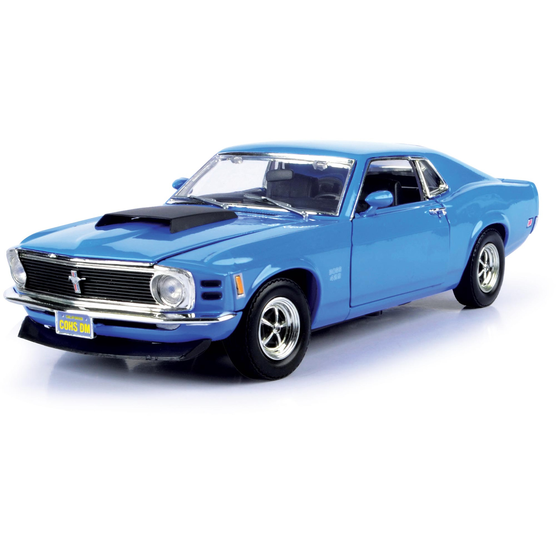 1970 Ford Mustang Boss 429 Burgundy 1/24 Diecast Model Car de Motormax