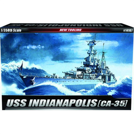 USS Indianapolis CA-35 1/350 Kit Main Image