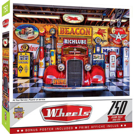 Wheels - At Your Service 750pc Puzzle Main  