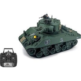 Multifunction RC U.S. Sherman M4A3 Radio Control Tank Main  