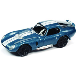 1965 Shelby Cobra Daytona (Barn Finds) - Blue & White Stripes Main  