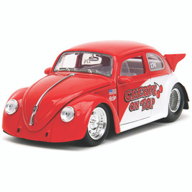 1966 Rat Fink VW Beetle w/Tear Drop Trailer & Rat Fink Figure