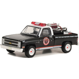 1982 Chevrolet C20 Custom Deluxe with Fire Equipment, Hose and Tank Only You Can Prevent Forest Fires Main  