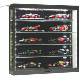 5-Tier LED Wall Mountable 1:43 & 1:64 Display Case Main  