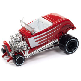 1949 Mercury Muscle Machines Red Diecast Model Car | Muscle Machines