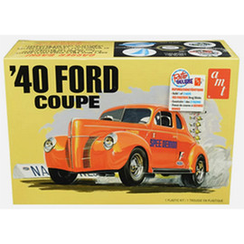 1940 Ford Coupe Stock or Drag Model Kit 1:25 Scale Diecast Model by AMT Main  