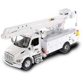 Peterbilt Model 536 with Altec AA55 Aerial Service Body 1:32 Scale Diecast Model by Diecast Masters Main  