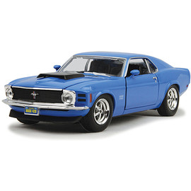 1970 Ford Mustang Boss 429-Yellow 1:24 Scale Diecast Model by Motormax ...
