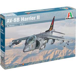 AV-8B Harrier II 1/72 Kit Italeri (90193) 1:72 scale Plastic by Italeri Main Image