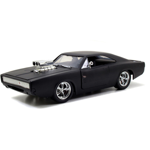 DOM's Dodge Charger R/T - Primer Black - Fast & Furious Main Image