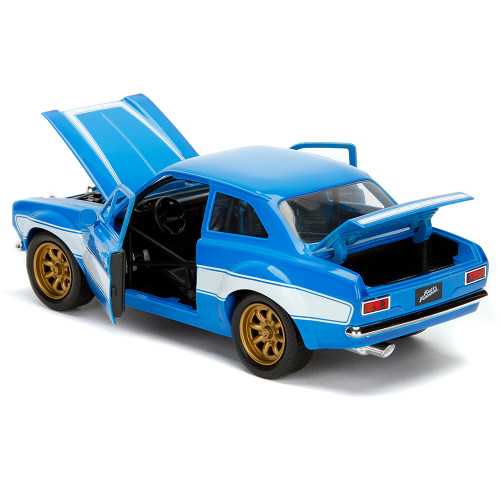 BRIAN's Ford Escort RS2000 MK1 - Fast & Furious 1:24 Scale Diecast Model Car by Jada Toys Alt Image 3