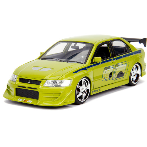 BRIAN's Mitsubishi Lancer EVO VII - Fast & Furious 1:24 Scale Diecast Model Car by Jada Toys Main Image