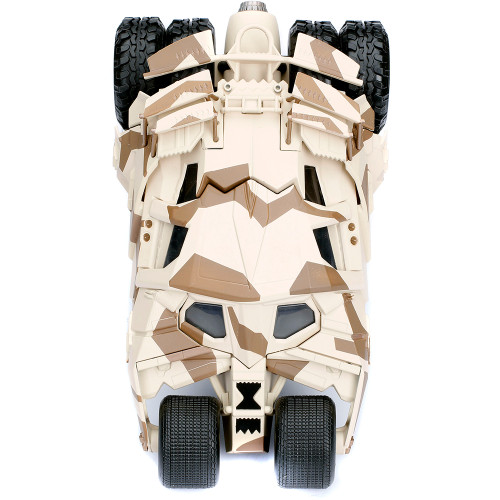 2008 The Dark Knight Batmobile w/BATMAN Camo 1:24 Scale Diecast Model Car by Jada Toys Alt Image 8