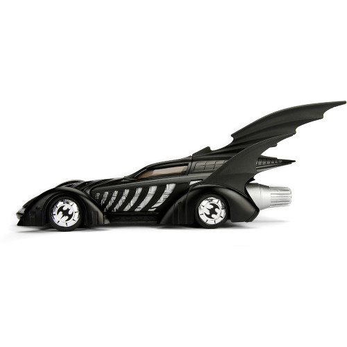 1995 Batman Forever Batmobile w/BATMAN 1:24 Scale Diecast Model Car by Jada Toys Alt Image 4