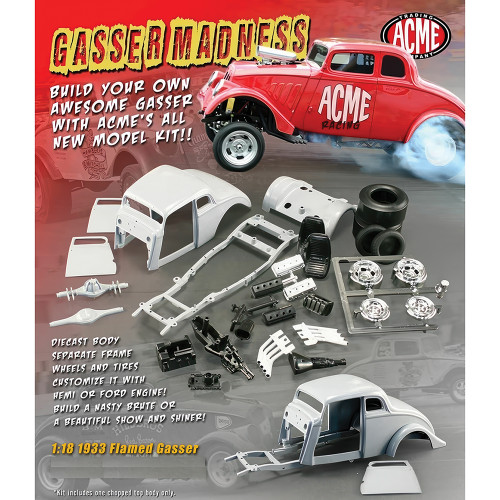 1933 Willys Gasser Diecast Model Kit Diecast Model Car | Acme