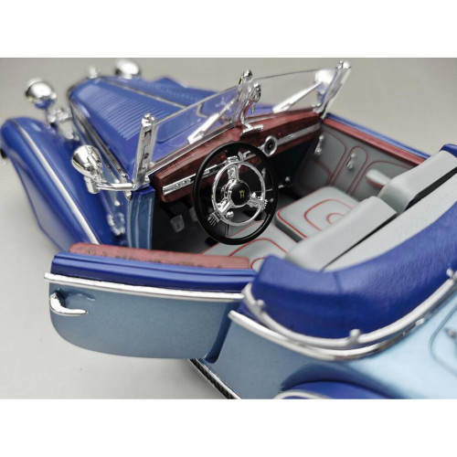 1939 Horch 855 Roadster - Blue Alt Image 6