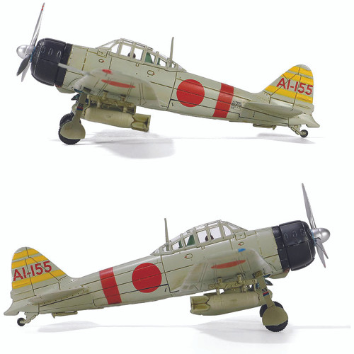A6M2b Zero 1/72 Die Cast Model 2nd Squadron, 1st Section, IJN Carrier Akagi, Pearl Harbor Alt Image 2