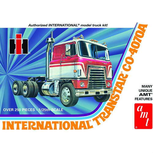 International Transtar CO-4070A Semi Tractor1:25 Kit 1:25 Scale Diecast Model by AMT Main Image