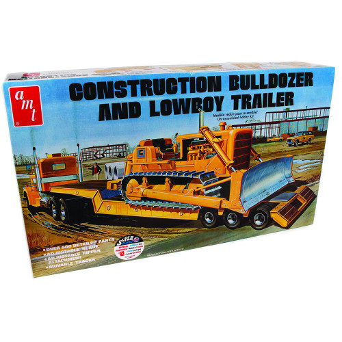 その他 AMT LOGGING TRAILER 1/25 Peerless Logging Trailer Model Kit 1:25 Scale Diecast Model