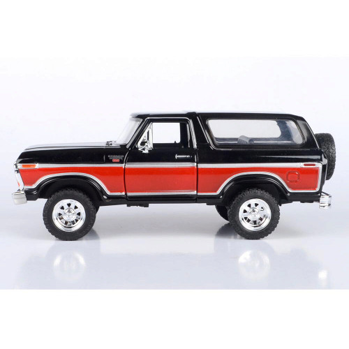1978 Ford Bronco - Hard Top - Black & Red w/spare tire Alt Image 1