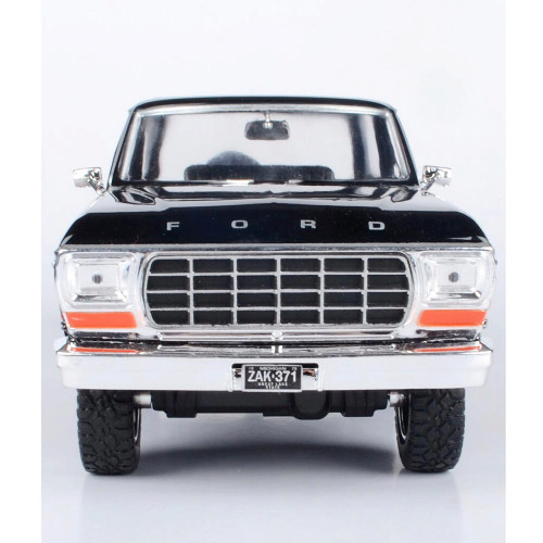 1978 Ford Bronco - Hard Top - Black & Red w/spare tire Alt Image 3