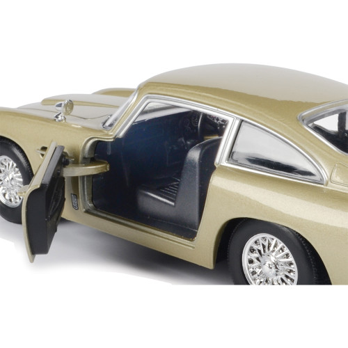 Aston Martin DB5 - Beige 1:24 Scale Diecast Model Car by Motormax Alt Image 3