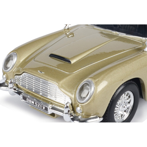 Aston Martin DB5 - Beige 1:24 Scale Diecast Model Car by Motormax Alt Image 4