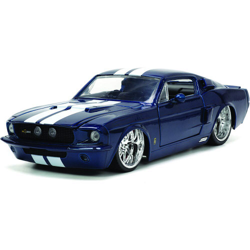 ミニカー 1:24 BTM 2020 FORD MUSTANG SHELBY GT500 2020 Shelby Mustang G.T. 500 BTM Blue Diecast Model Car
