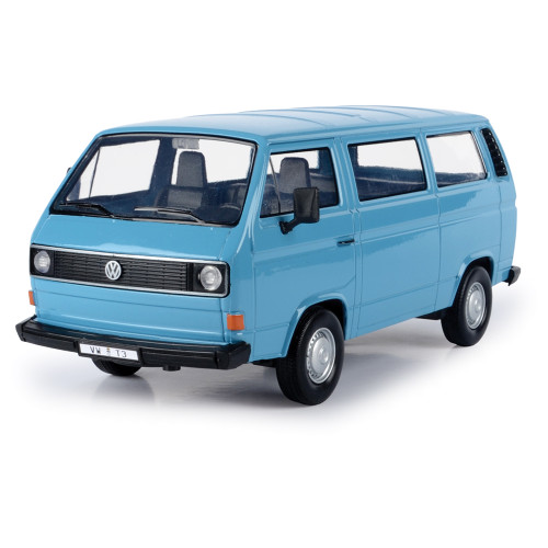 Volkswagen Type 2 (T3) - Blue 1:24 Scale Diecast Model Truck by Motormax Main Image