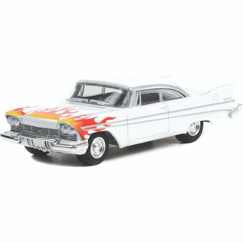 1957 Plymouth Belvedere - White with Flames Main Image