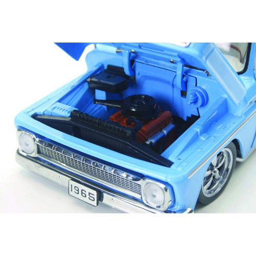 1965 C10 カスタム　1/18 1965 Chevy C-10 Styleside Custom Pickup Blue | Sunstar