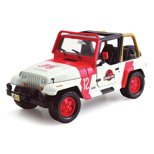 Jurassic World Jeep Wrangler 1:24 Scale Diecast Model Truck by Jada Toys Main Image