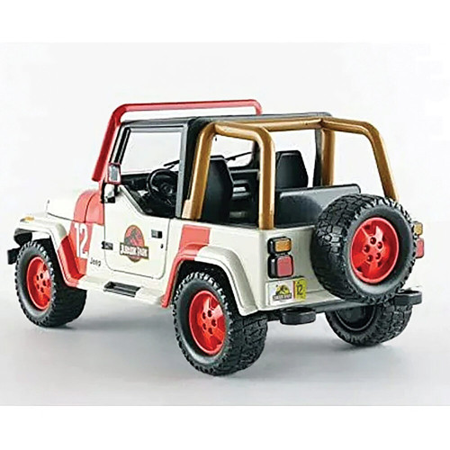Jurassic World Jeep Wrangler 1:24 Scale Diecast Model Truck by Jada Toys Alt Image 4