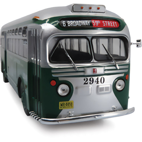 GM TDH-3610 New York City Omnibus Co. 1:43 Scale Diecast Model by Iconic Replicas Alt Image 3