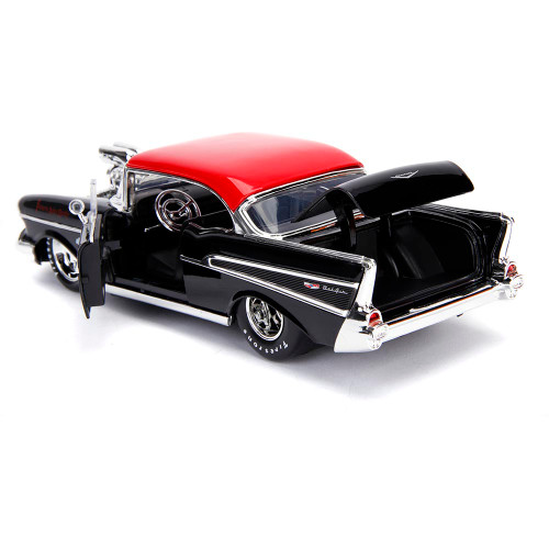 1957 Chevy Bel Air Big Time Muscle Diecast Model Car | Jada Toys