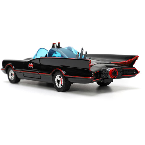 1966 Batmobile w/Batman, Robin Penguin & Joker Figures Alt Image 4