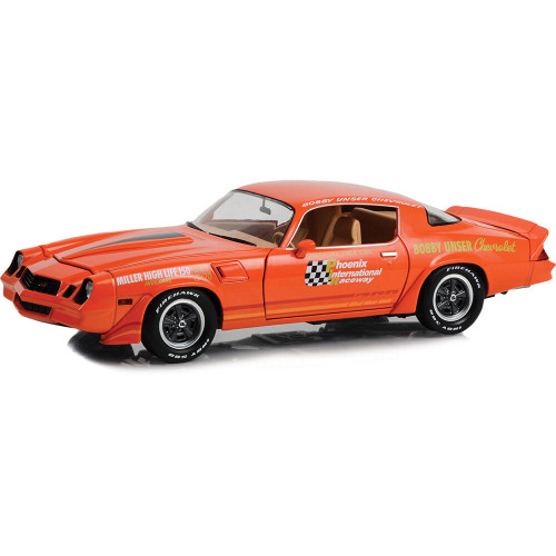 グリーンライト1980 シボレー・カマロ Z28 (ダークブルー) 1980 Chevrolet Camaro Z28 with T-Tops Dark Blue Metallic 1
