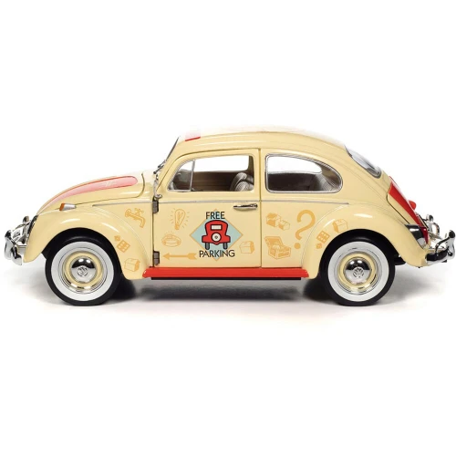 1963 Volkswagen Beetle Monopoly Free Parking - Yellow Alt Image 1