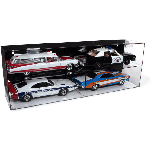 1:18 4 Car Acrylic Display Case Main Image