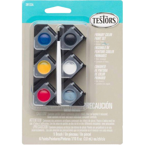 Testors Primary Color Paint Set Main Image